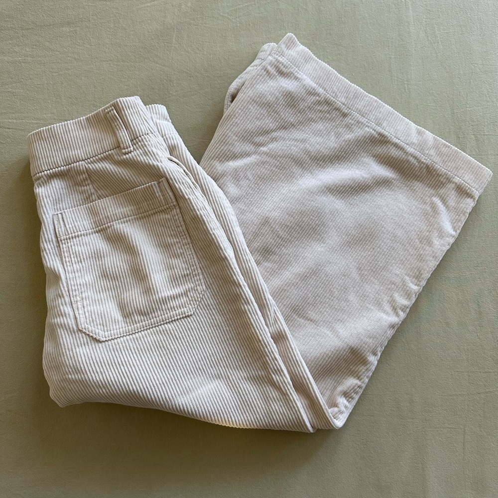 Uniqlo Corduroy Cream Pants